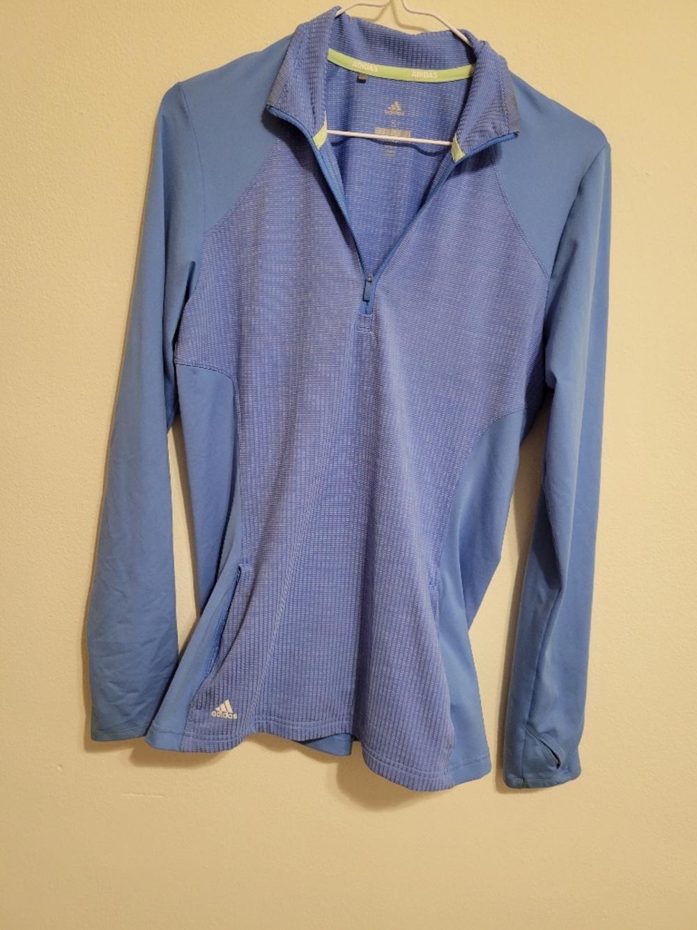Adidas Women's Golf 1/4-Zip Long-Sleeve Pullover Shirt
